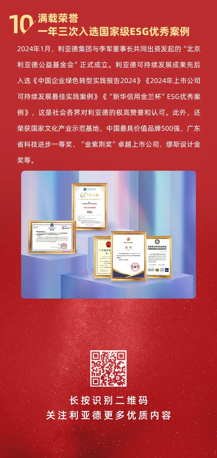 利亞德2024年十大新聞