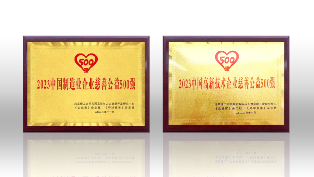 2023中國企業(yè)慈善公益500強(qiáng)發(fā)布 利亞德榮登兩項(xiàng)榜單